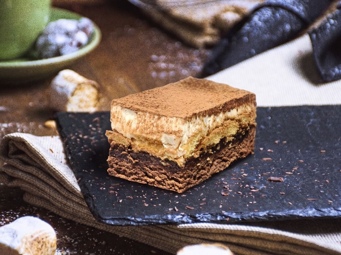 Brownie de Tiramisú